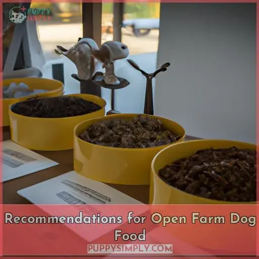 Recommendations for Open Farm Dog Food