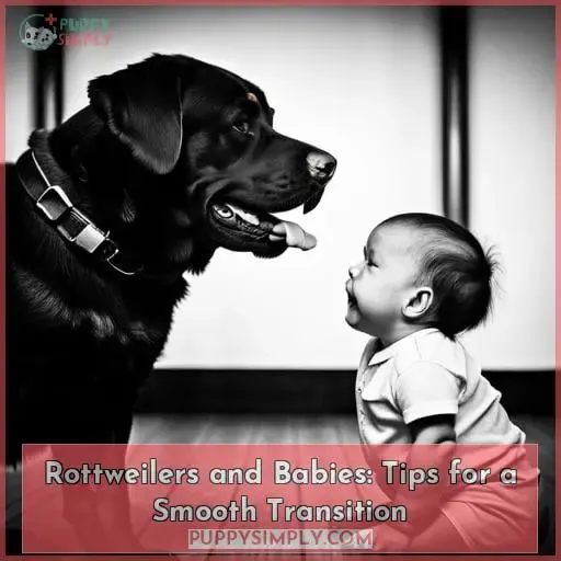 Rottweilers and Babies: Tips for a Smooth Transition