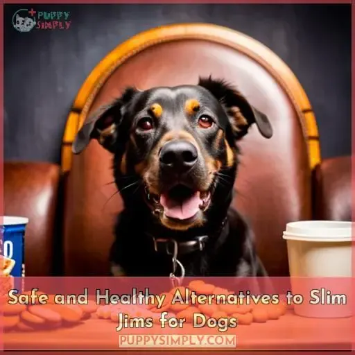 Safe and Healthy Alternatives to Slim Jims for Dogs
