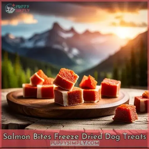 Salmon Bites Freeze Dried Dog Treats