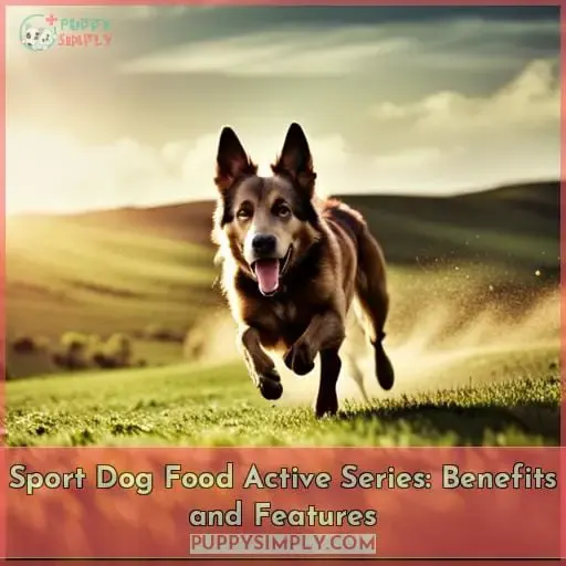 Sport Dog Food Active Series: Benefits and Features