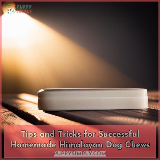 Tips and Tricks for Successful Homemade Himalayan Dog Chews