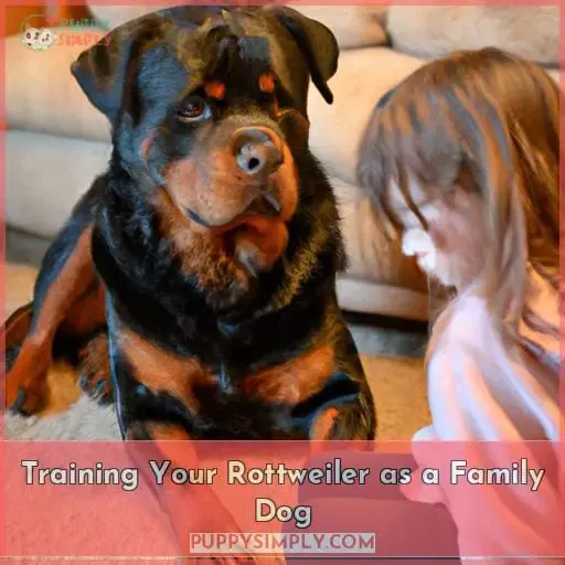 Training Your Rottweiler as a Family Dog