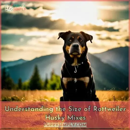 Understanding the Size of Rottweiler Husky Mixes