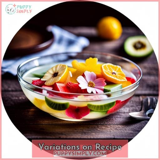 Variations on Recipe