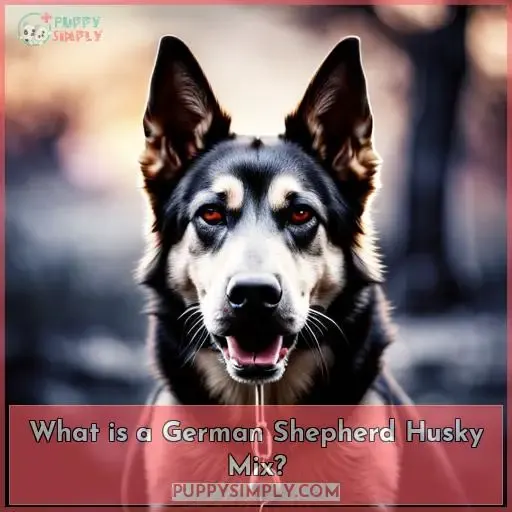 What is a German Shepherd Husky Mix