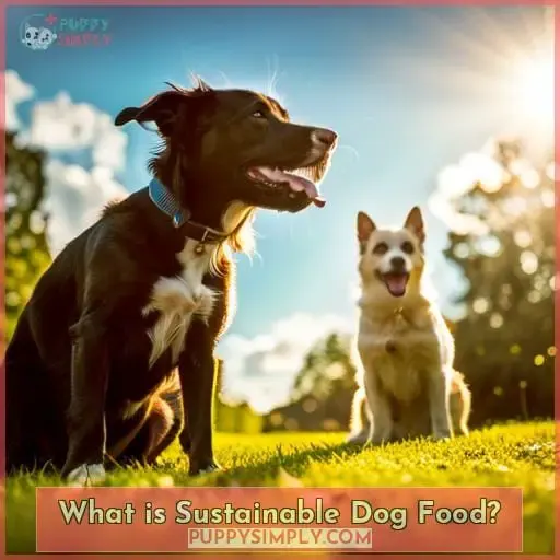 What is Sustainable Dog Food
