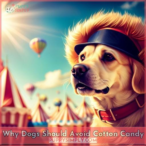 Why Dogs Should Avoid Cotton Candy