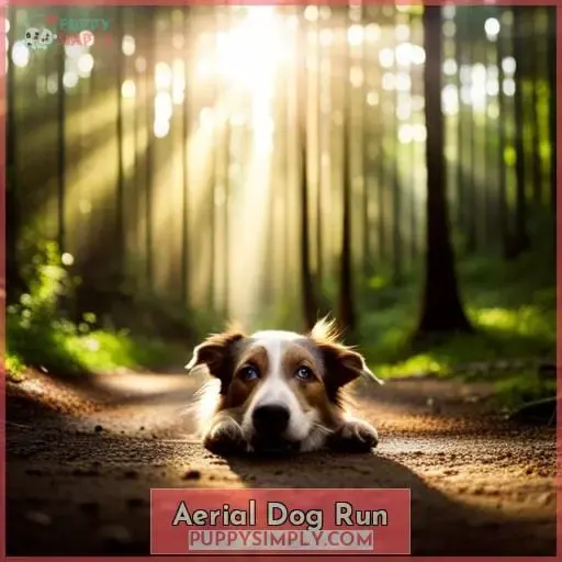 Aerial Dog Run