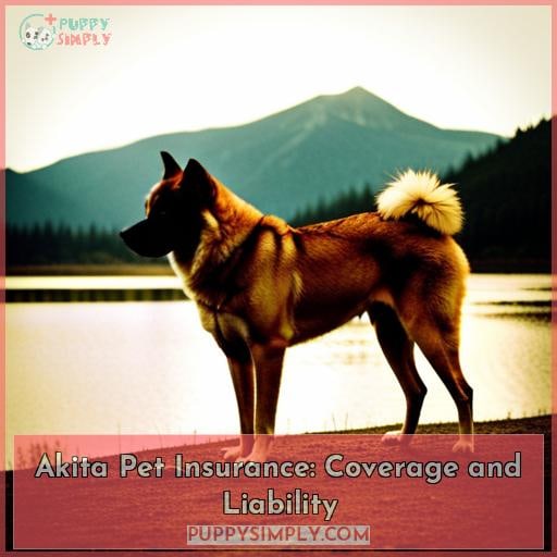 Akita Pet Insurance: Coverage and Liability