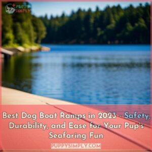 best dog boat ramps