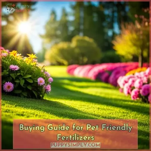 Buying Guide for Pet Friendly Fertilizers