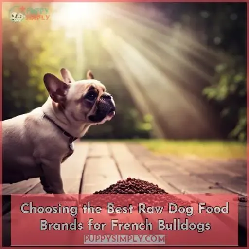 Choosing the Best Raw Dog Food Brands for French Bulldogs