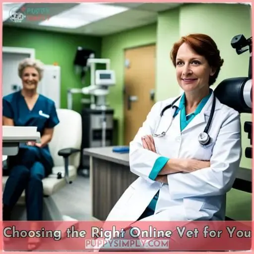 Choosing the Right Online Vet for You