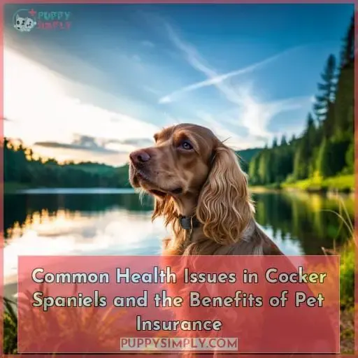 Common Health Issues in Cocker Spaniels and the Benefits of Pet Insurance