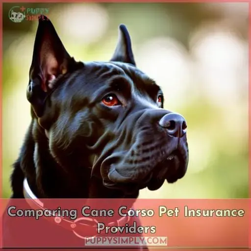 Comparing Cane Corso Pet Insurance Providers