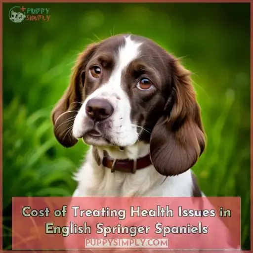Cost of Treating Health Issues in English Springer Spaniels