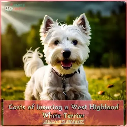 Costs of Insuring a West Highland White Terrier