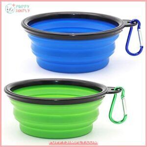 Dog Bowl Pet Collapsible Bowls, B07VT1468W