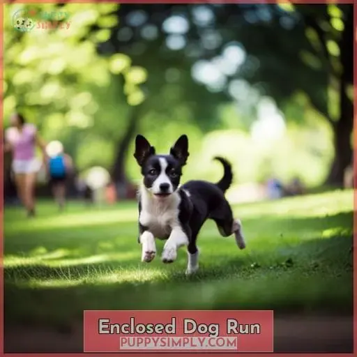 Enclosed Dog Run