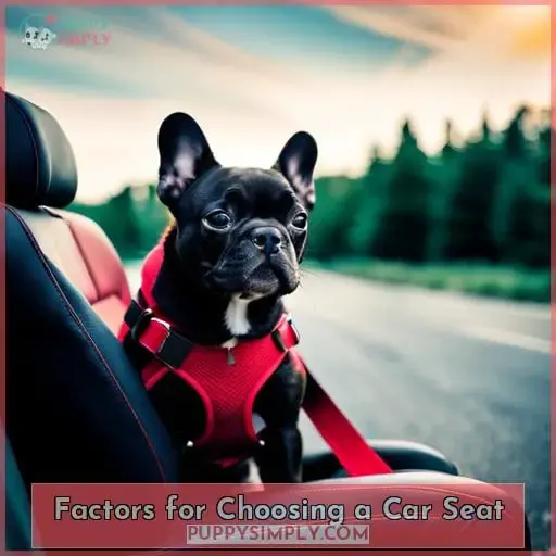 Factors for Choosing a Car Seat