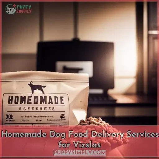 Homemade Dog Food Delivery Services for Vizslas