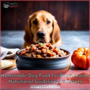 homemade dog food for bloodhounds