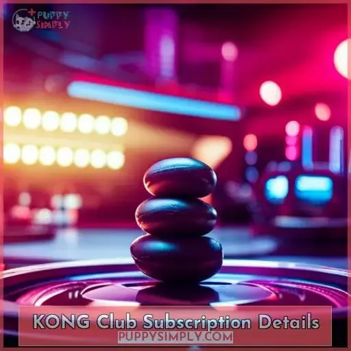 KONG Club Subscription Details