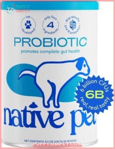 Native Pet Vet-Formulated Probiotic & 290095