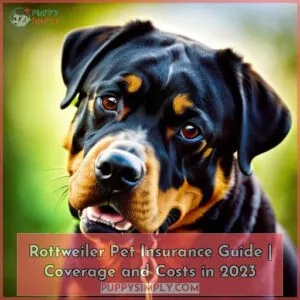 pet insurance for rottweilers
