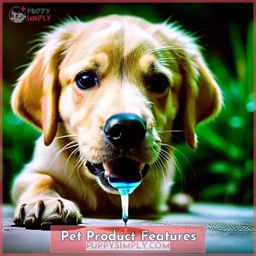 Pet Product Features