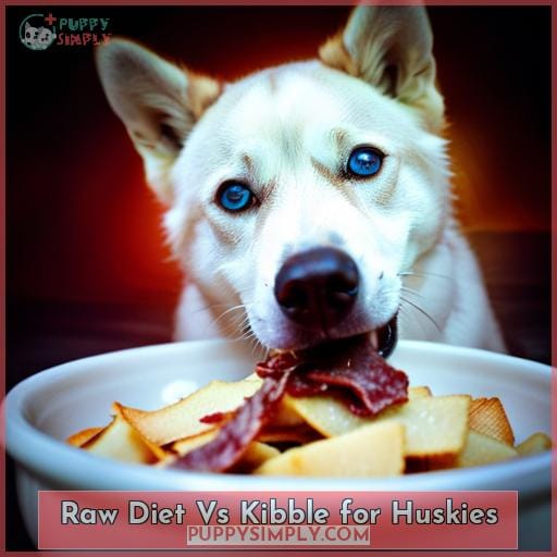 Raw Diet Vs Kibble for Huskies