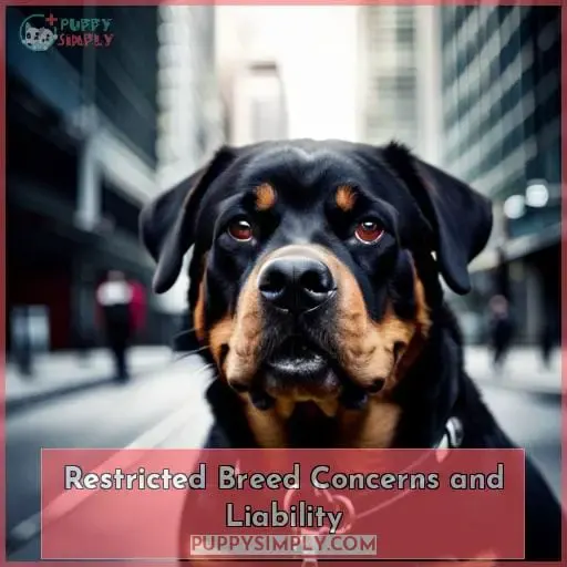 Restricted Breed Concerns and Liability