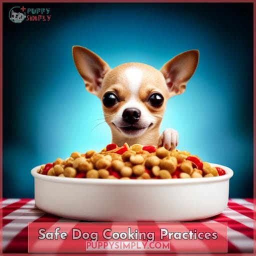 Safe Dog Cooking Practices