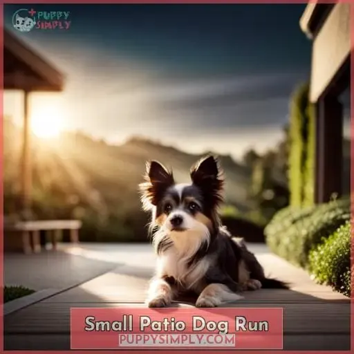 Small Patio Dog Run