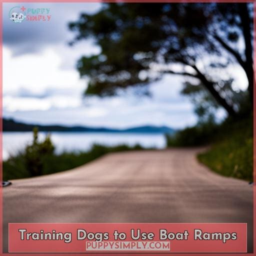 Training Dogs to Use Boat Ramps