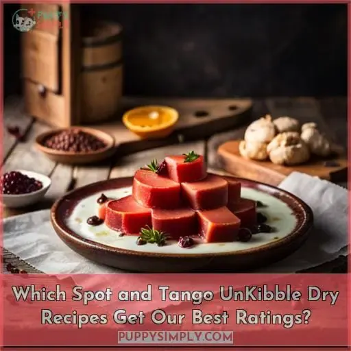 Which Spot and Tango UnKibble Dry Recipes Get Our Best Ratings