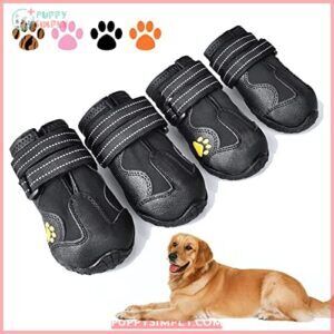 XSY&G Dog Boots,Waterproof Dog Shoes,Dog B08DD5DGNF
