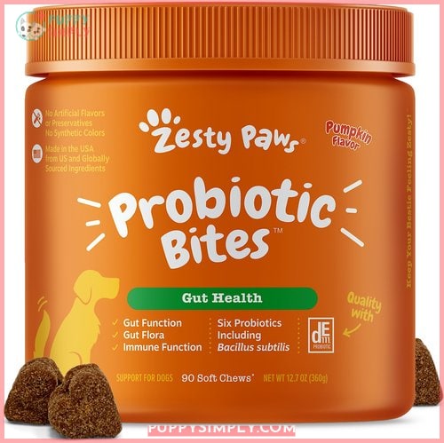 Zesty Paws Probiotic Bites Pumpkin