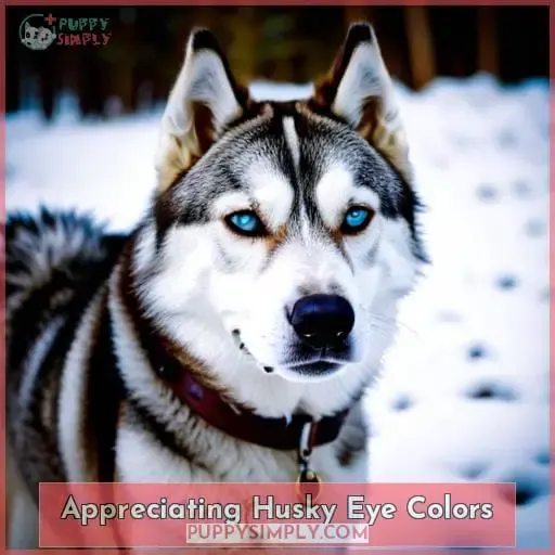 Appreciating Husky Eye Colors