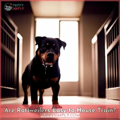 Are Rottweilers Easy to House Train