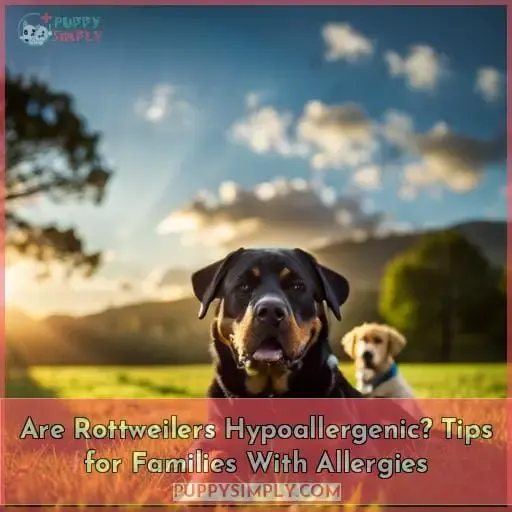 are rottweilers hypoallergenic tips for families with allergies