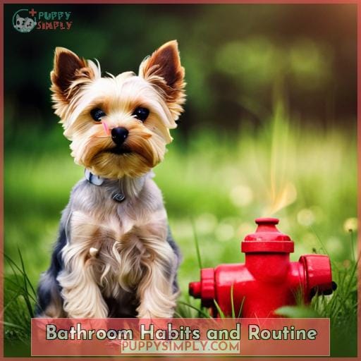 Bathroom Habits and Routine