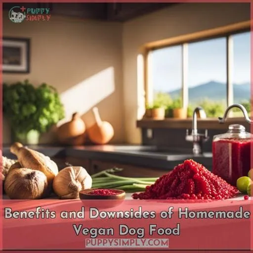 Benefits and Downsides of Homemade Vegan Dog Food