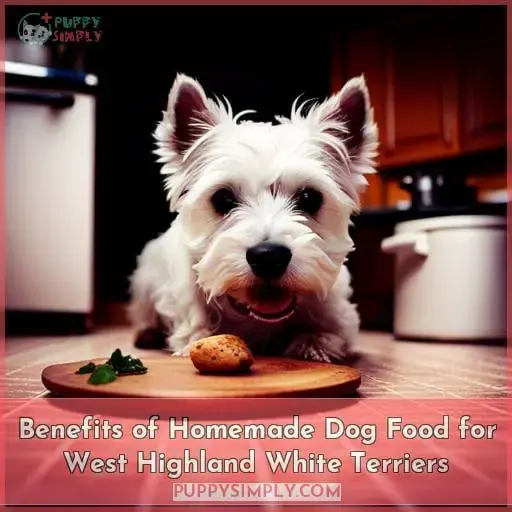 Benefits of Homemade Dog Food for West Highland White Terriers