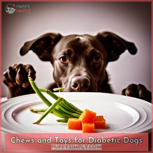 Chews and Toys for Diabetic Dogs