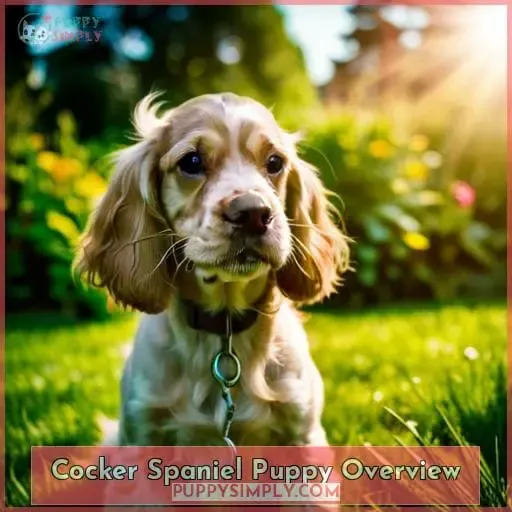 Cocker Spaniel Puppy Overview