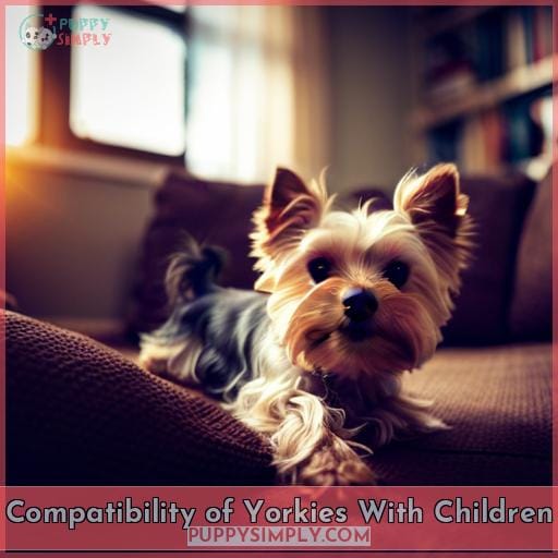 Compatibility of Yorkies With Children