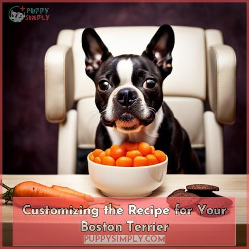 Customizing the Recipe for Your Boston Terrier