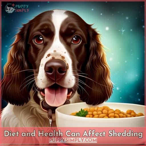 Diet and Health Can Affect Shedding